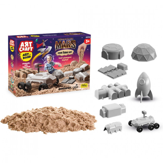 Art Craft Mission Mars Kinetic Sand Play Set