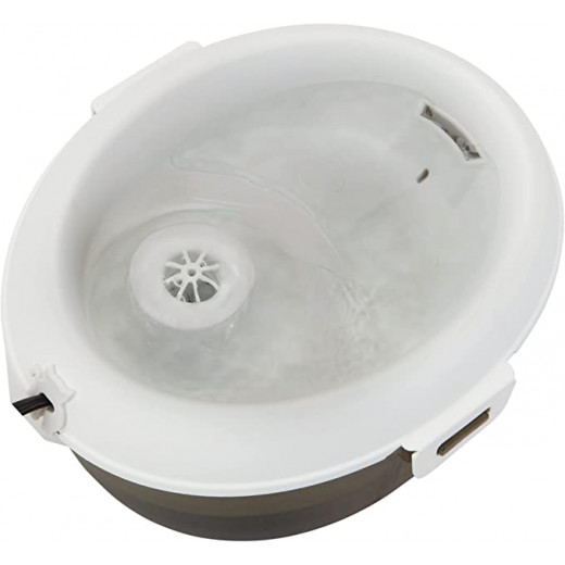 CatH2O Mini Water Fountain, White, 1.2 Liters