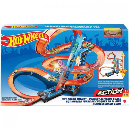 Hot Wheels Sky Crash Tower Track Set