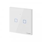 Sonoff T1EU2C-TX Smart Wall Switch - 2CH WiFi & RF 433