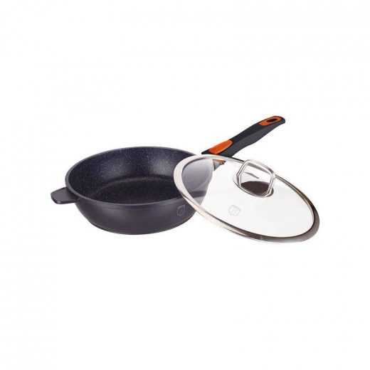 Berlinger Haus Deep Frypan With Lid Diamond Line, 24cm