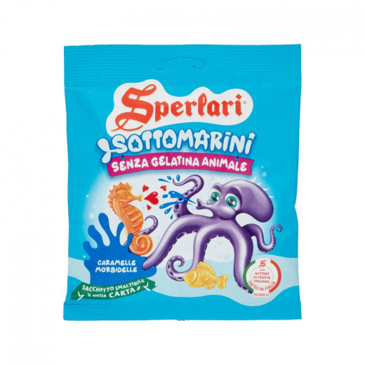 Sperlari Submarines Candies Soft Fruit flavored gummy candies, 140g