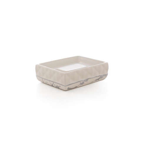 Primanova Nero Soap Dish, Beige Color