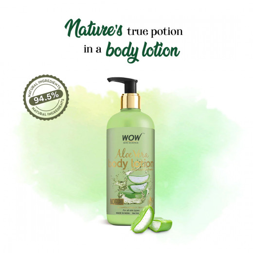 Wow Skin Science Aloe Vera Body Lotion, 400ml