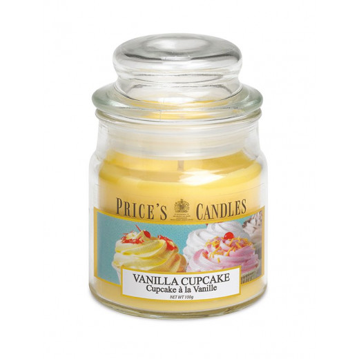 Price's Medium Scented Candle Tin, Vanilla Cupcake