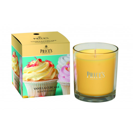 Price's Scented Candle Tin, Vanilla Cupcake