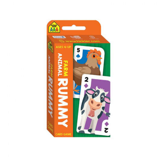 لعبة البطاقات، لعبة مزرعة الحيوانات رومي من سكول زون