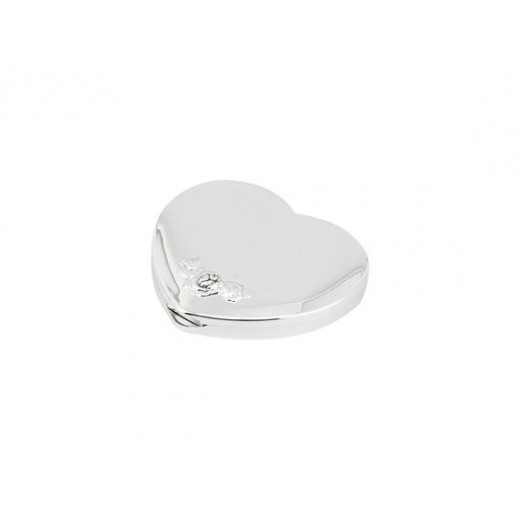 Madame Coco Arian Pocket Mirror, Silver