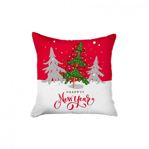 Nova Home Nova Home Christmas Cushion Cover, Red 45x45 Cm