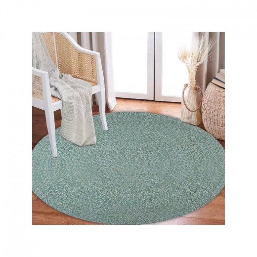 Nova Home Nexa Hand Woven Rug 100% Cotton, Green Color, 180cm