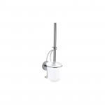 Wenko Toilet Brush Vacuum-loc, Stainless Steel - White