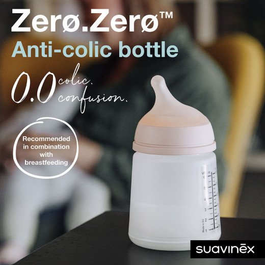 Suavinex Zero Zero Anti Colic Bottle,180ml