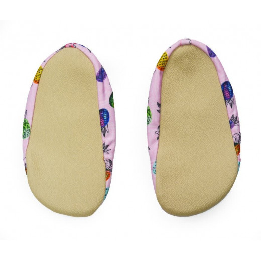 Slipstop Pool Shoes, Pineapple, Medium Size