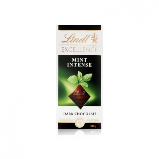 Lindt Excellence Dark Mint Intense Bar, 20pcs , 100g