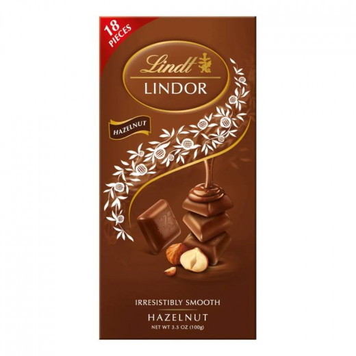 Lindt Hazelnut Milk Chocolate Cubes, 12pcs, 100g