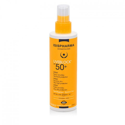 Isispharma Uveblock Spray Spf50 200 Ml