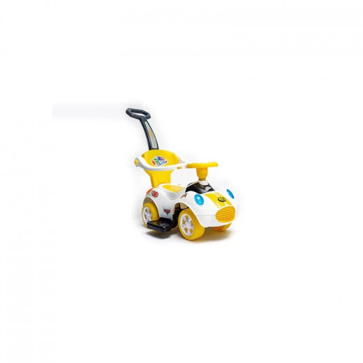 Home Toys Mini Ride On Push Car, Yellow Color