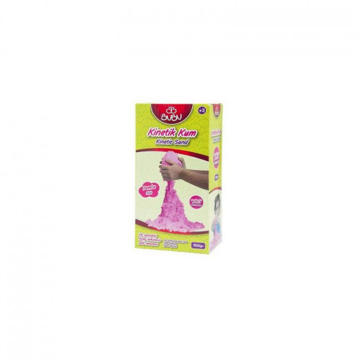 Bubu Kinetic Sand, Pink Color, 1000 Gr.