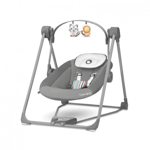 Lionelo Otto Grey Concrete – bouncer – rocker