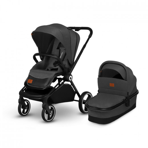 Lionelo Mika 2 in 1 Grey Graphite – multi-function pram 2 in 1