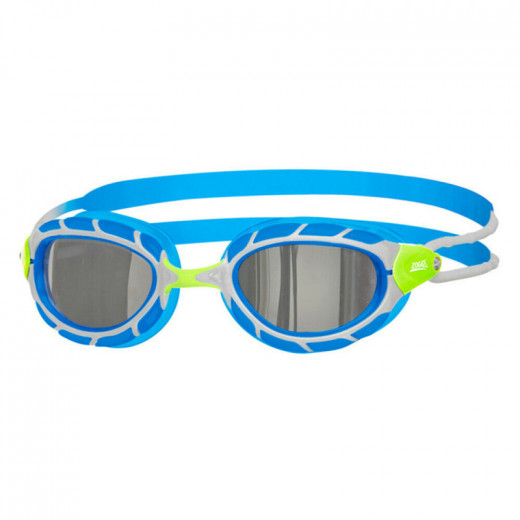 نظارات السباحة للاطفال- فضي / تيتانيوم أزرق / ليموني من زوغز