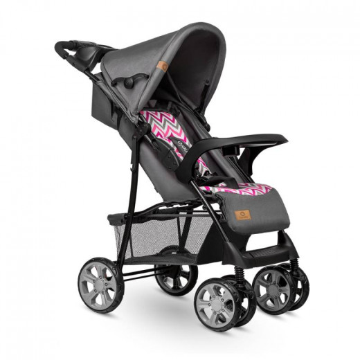 Lionelo Emma Plus Pink Scandi – stroller