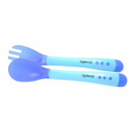 Optimal Soft Grip Handle Spoon &Fork, Assorted