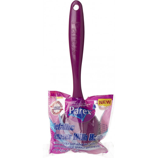 Parex Metallic Scourer With Handle