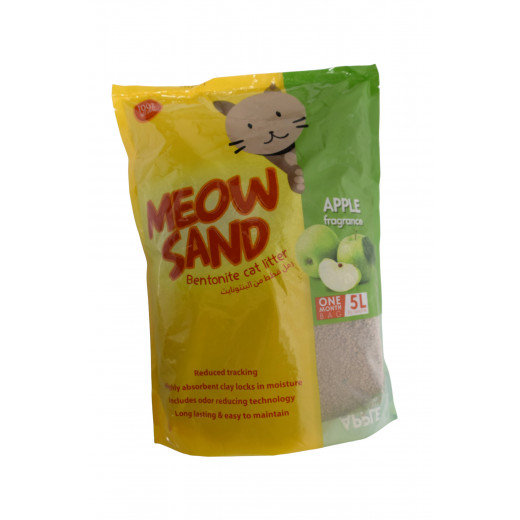 Meow Sand Apple Cat Litter Apple, 5L