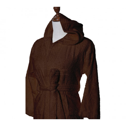 Armn Superme Bathrobe, 8-10 Years, Brown