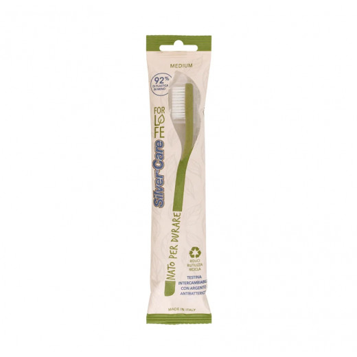 Silver care For Life Toothbrush, Medium