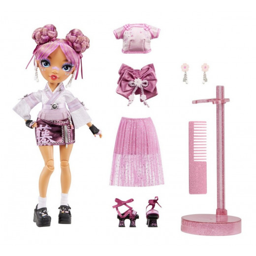 Rainbow High Junior High Fashion Doll, Lila Tamamoto