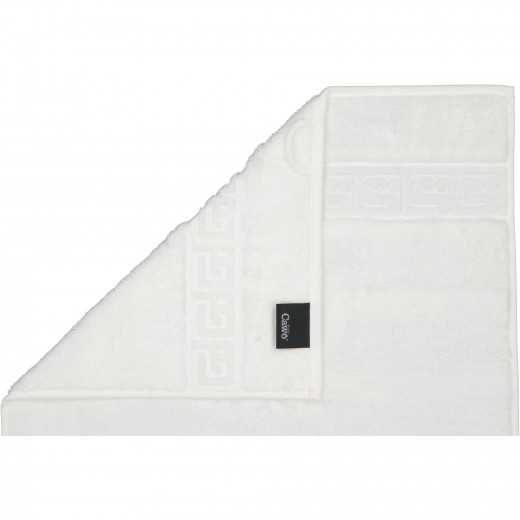 Cawo Noblesse Uni Guest Towel, White Color, 30*50 Cm