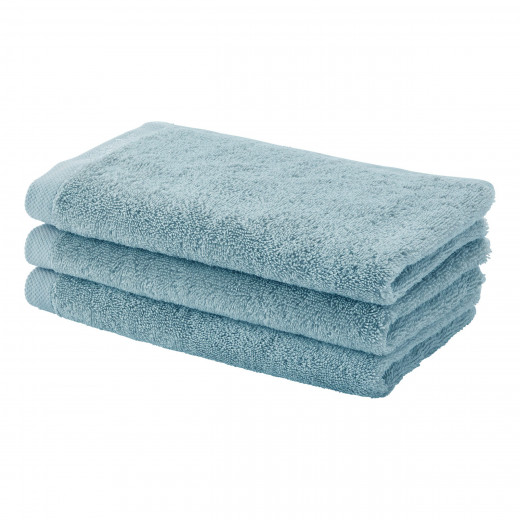 Aquanova London Aquatic Guest Towel, Light Blue Color, 30*50 Cm