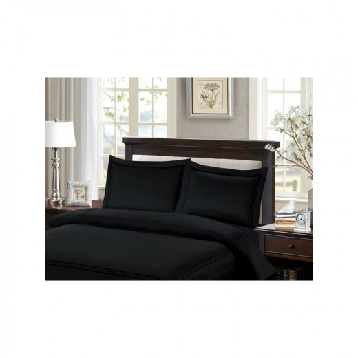 Armn Naturesoft Pillowcase Set, 2 Piece, Black