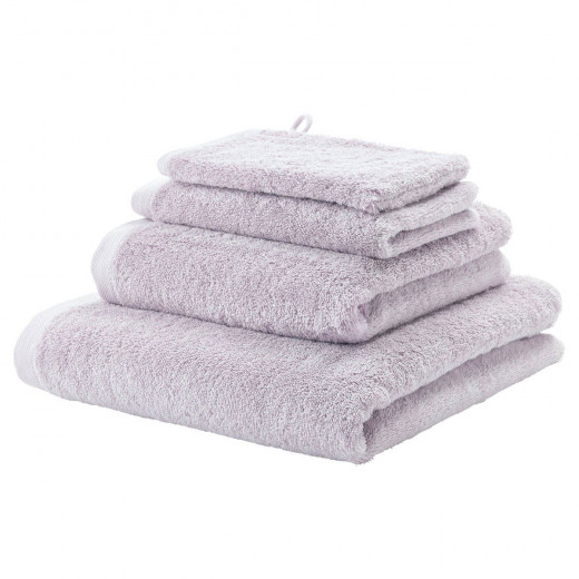 Aquanova London Aquatic Guest Towel, Light Purple Color, 30*50 Cm