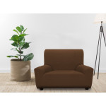 Armn Tunez Sofa Cover, 1-seater, Brown Color