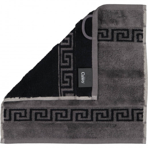 Cawo Noblesse Washcloth, Dark Grey Color, 30*30 Cm