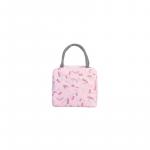 Lunch Bag Insulated Cooler Bag, Flamingo Pink Design