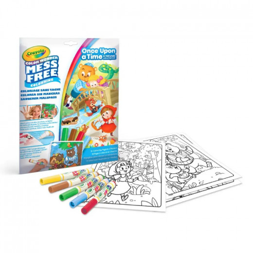 Crayola Color Wonder Coloring "Favorite Fairy Tales", 18 pages