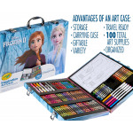 Crayola Frozen 2 Inspiration Art Case, 100 Art & Coloring Supplies