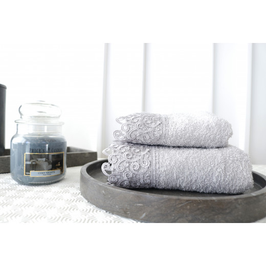 Dreams Ramage Towels - Grey 2 Pieces