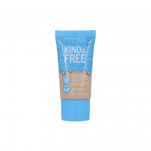 Rimmel London, Kind And Free Moisturising Skin Foundation, 103, 30 Ml