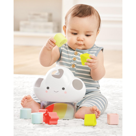 Skip Hop Silver Lining Cloud Feelings Shape Sorter Baby Toy