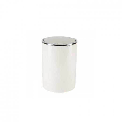 Primanova Waste Bin, White Color 6 Liter