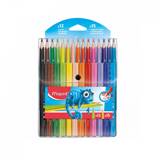 Maped Color'Peps 18 MonsterFelt Tip Colouring Pens