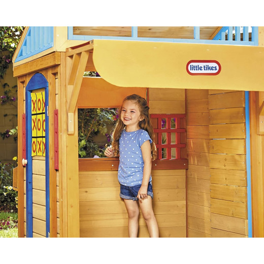 Little Tikes Real Wood Adventures Outdoor Game House