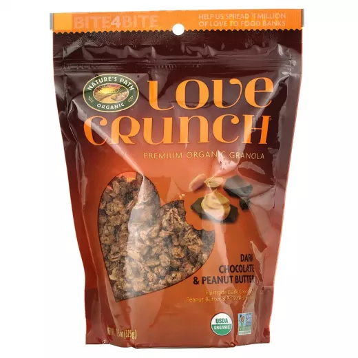 Nature's Path, Granola Love Crunch Peanut Butter Dark Chocolate Organic