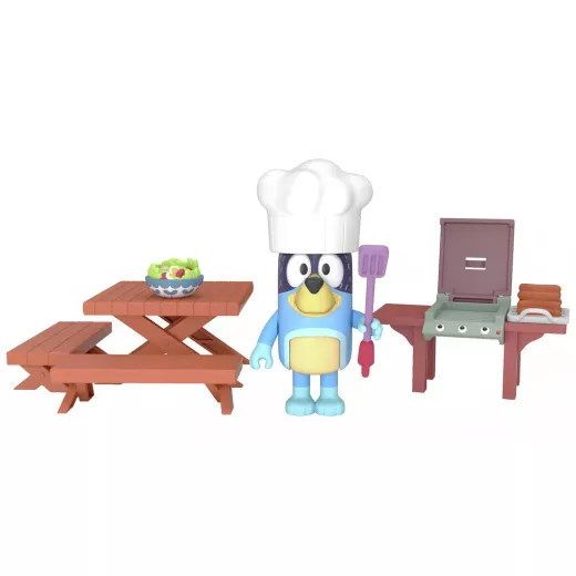 Bluey Mini Backyard Barbeque Playset-Bluey's