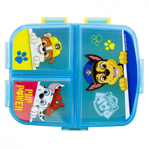 Stor Xl Multi Compartment Rectangular Sandwich Box Paw Patrol Pup Power